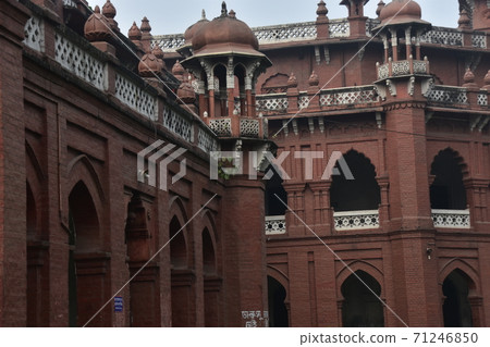 Dhaka, Bangladesh, a historic building, Curzon Hall, a brick retro building Dhaka, Bangladesh, a historic building, Curzon Hall, a brick retro building 71246850