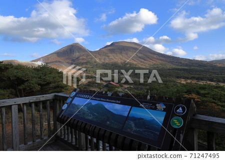 從韓國山和天文台看到的惠比高原 從韓國山和天文台看到的惠比高原 71247495