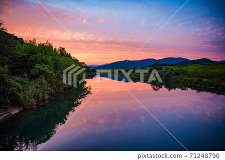 Shimanto River subsidence bridge 71248790