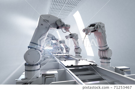 Robot assemble line Robot assemble line 71253467