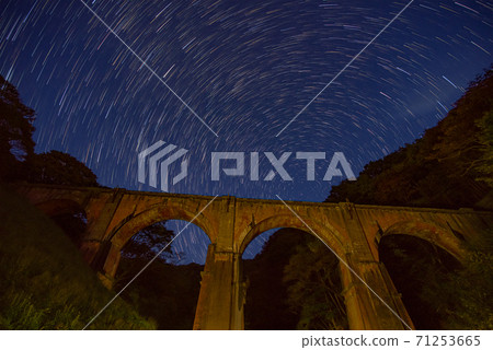 臼井三橋，玻璃橋群馬星空 71253665