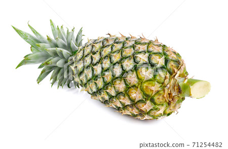 Pineapple isolated on white background 71254482