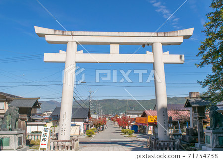 Nagano Prefecture Suwa Taisha Upper Shrine Hongu Kitasando 71254738