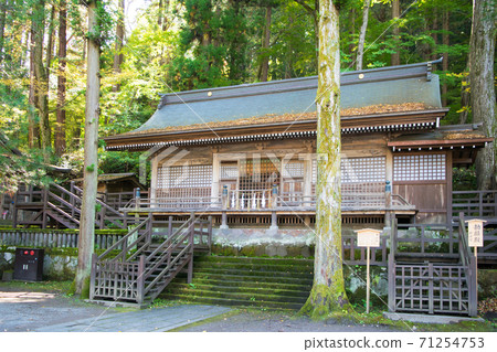 Nagano Prefecture Suwa Taisha Upper Shrine Honmiya Chokuganden Nagano Prefecture Suwa Taisha Upper Shrine Honmiya Chokuganden 71254753