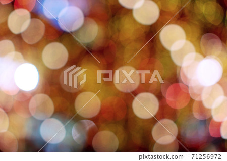Abstract blurred bokeh colorful lights circle with copy space in the night day for pattern Abstract blurred bokeh colorful lights circle with copy space in the night day for pattern 71256972