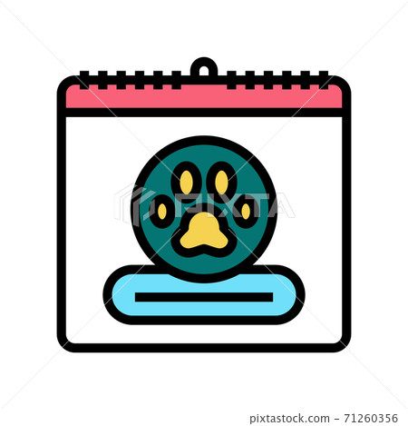 world animal day color icon vector illustration world animal day color icon vector illustration 71260356
