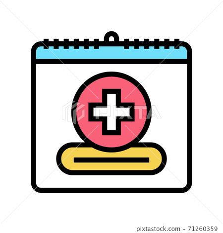 world red cross day color icon vector illustration 71260359