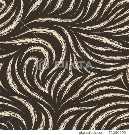 Seamless vector pattern of beige brush strokes or paints. Grunge texture for fabrics and wrapping paper or packaging. Pattern for t-shirts of leggings or curtains. Seamless vector pattern of beige brush strokes or paints. Grunge texture for fabrics and wrapping paper or packaging. Pattern for t-shirts of leggings or curtains. 71260393