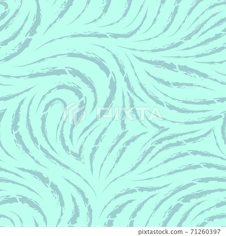 Seamless vector pattern of turquoise brush strokes or paints. Grunge texture for fabrics and wrapping paper or packaging. Pattern for t-shirts of leggings or curtains. Seamless vector pattern of turquoise brush strokes or paints. Grunge texture for fabrics and wrapping paper or packaging. Pattern for t-shirts of leggings or curtains. 71260397