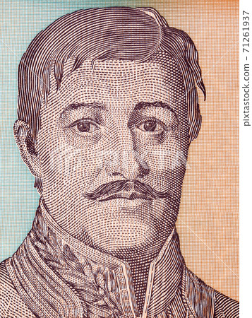 Dorde Petrovic - Karadorde, a portrait from old Yugoslavian money Dorde Petrovic - Karadorde, a portrait from old Yugoslavian money 71261937