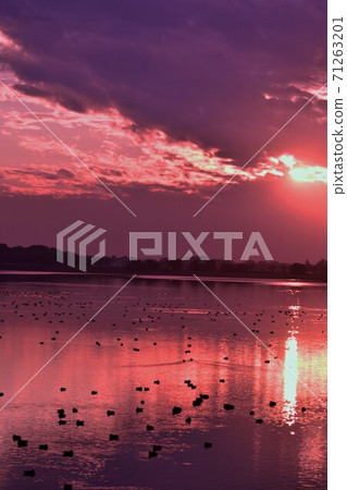 群馬:Tataranuma的日落美景 群馬:Tataranuma的日落美景 71263201