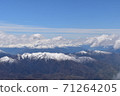 New Zealand landscape from an airplane 71264205