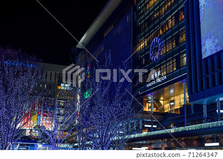 Hakata Station Illumination 71264347