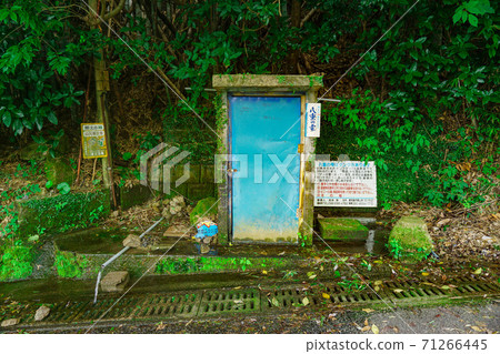 鹿兒島縣河川河上游的取水地。 71266445