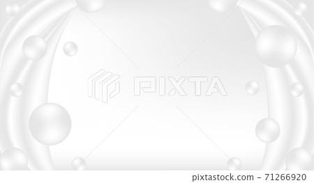 Light and glossy drape background material 71266920