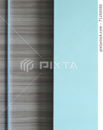 crop closeup on white grey smooth soft texture of building interior wall with part of room decoration for formal business backdrop or background use  71268080