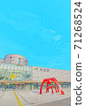 [Anime style] Hokkaido Hakodate Scenery around Hakodate Station 71268524