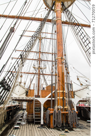 Discovery of a sailing ship stored in the suburb of Scotland, Dundee Discovery of a sailing ship stored in the suburb of Scotland, Dundee 71270059