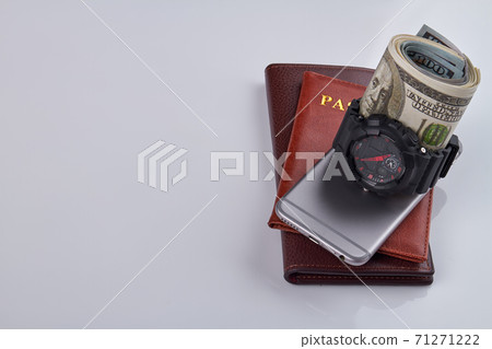 Mens property on white background. Mens property on white background. 71271222