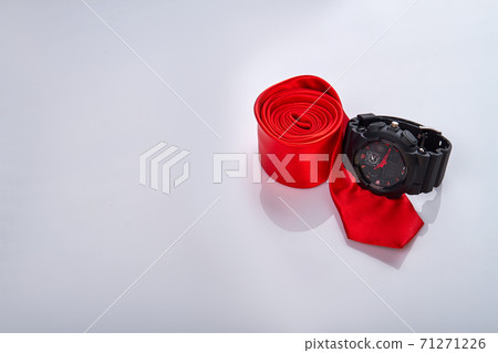 Mens brthday presents isolated on white. Mens brthday presents isolated on white. 71271226
