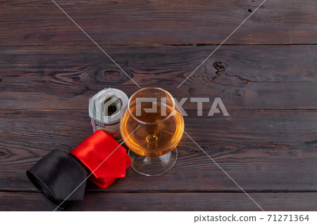 Top view rich businessmans accessories. 71271364