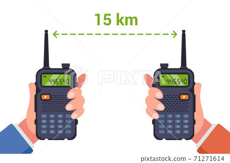 available distance for a comfortable conversation on the radio. available distance for a comfortable conversation on the radio. 71271614