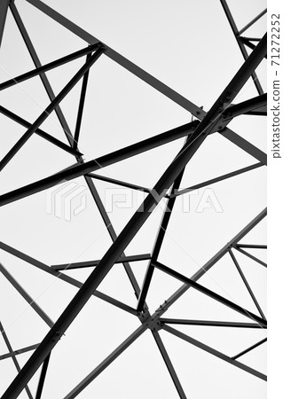 Aerial line, tower skeleton Aerial line, tower skeleton 71272252