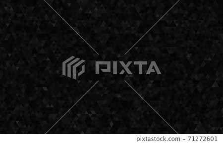 Black polygonal abstract background Black polygonal abstract background 71272601
