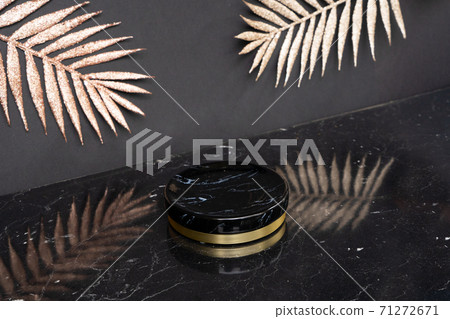 black and gold product display 71272671