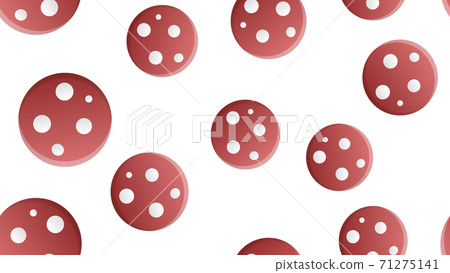 Salami seamless pattern isometric style. Salami seamless pattern isometric style. 71275141