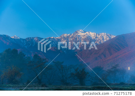 Goryudake in Asagiri from Hakuba Village 71275178