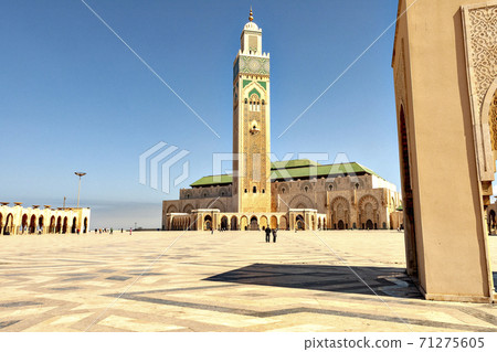 Hassan II Mosque in Casablanca, Morocco 71275605
