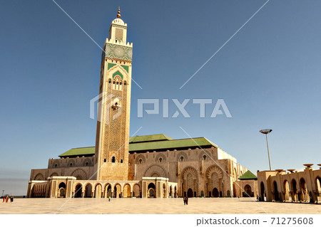 Hassan II Mosque in Casablanca, Morocco Hassan II Mosque in Casablanca, Morocco 71275608
