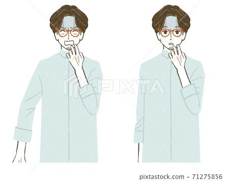 Shocked man Shocked man 71275856