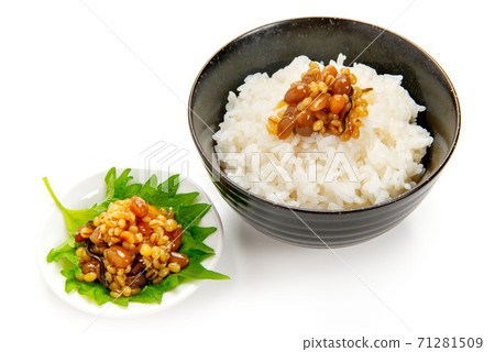 Soy sauce fruit and rice 71281509