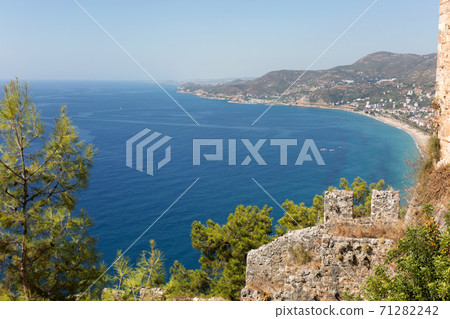 Landscape of Alanya bay. Turkey sea resort. Landscape of Alanya bay. Turkey sea resort. 71282242