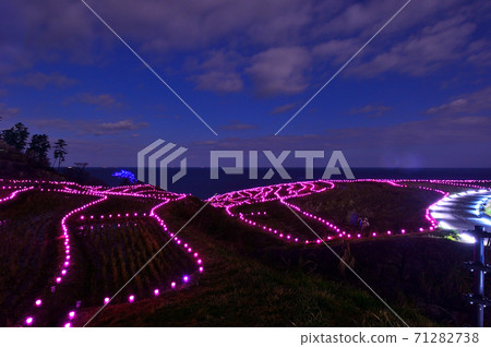 Shiroyone Senmaida Illuminations (Wajima City, Ishikawa Prefecture) Shiroyone Senmaida Illuminations (Wajima City, Ishikawa Prefecture) 71282738