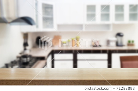 kitchen, Wood table top 71282898