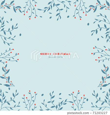 Winter abstract background and frame Winter abstract background and frame 71283227