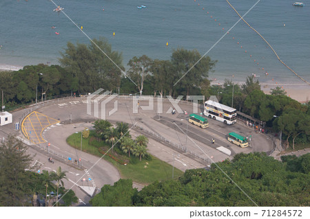 22 Sept 2007 the car park at clear water bay beach 71284572