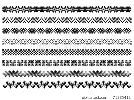 幾何圖案線集 71285411