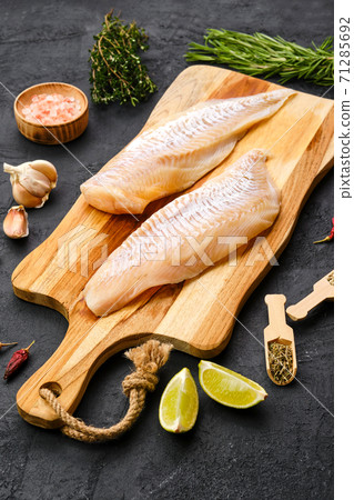 haddock fillet with seasoning haddock fillet with seasoning 71285692