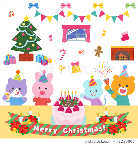 Animals / set for Christmas party Animals / set for Christmas party 71286005