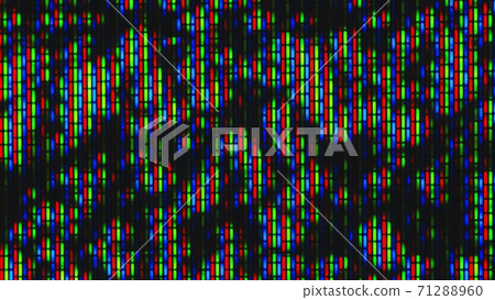 Macro shot of TV LCD matrix Macro shot of TV LCD matrix 71288960