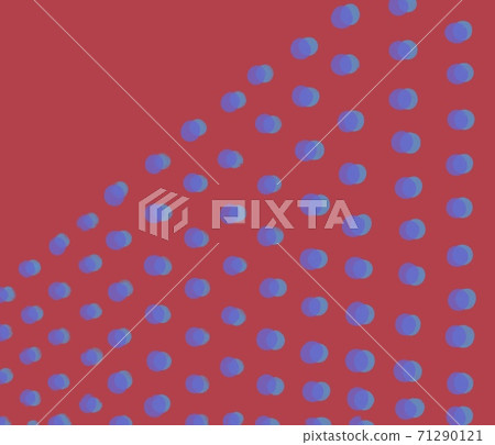 Background, wallpaper, graphic material, polka dots, dots (pink, light blue, blue) 71290121