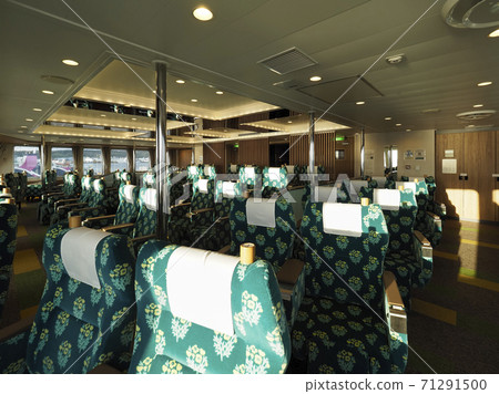 Heart Land Ferry "Amapora Soya" at Wakkanai Port First-class island view sheet on board 71291500