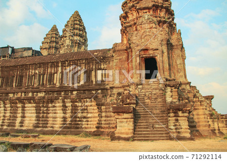 Ancient Khmer Temple at Angkor Temples area in Siem Reap, Cambodia Ancient Khmer Temple at Angkor Temples area in Siem Reap, Cambodia 71292114