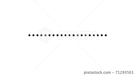 dotted line simple shape vector symbol icon design. dotted line simple shape vector symbol icon design. 71293501