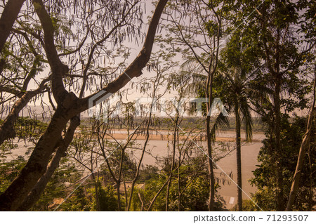 LAO HUAY XAY MEKONG RIVER VIEW 71293507