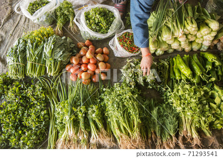 LAO HUAY XAY MARKET VEGETABLE LAO HUAY XAY MARKET VEGETABLE 71293541